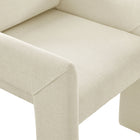 Modway - Daven Tissu Chaise de salle à manger rembourrée in Écru-8