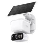 TP-Link - Kit caméra de sécurité panoramique/inclinable avec projecteur solaire Tapo C615F-Projecteur et caméra tout-en-un