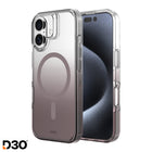 AXS - Crystal Shield D3O Compatible MagSafe Apple iPhone 17 - Nu Dégradé-Testé pour des chutes de 8 pieds, soutenu par la technologie D3O 
