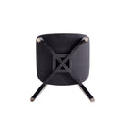 Manhattan Comfort - Lot de 2 chaises de salle à manger Versailles 18,5 po style industriel chic - noir et cannage naturel-10