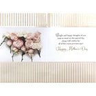 Rosedale Gold - Cartes De souhaits Fête des Mères / Enveloppes - 5-1/2 po x 8 po - Fleurs rose - Paquet de 6-Imprimées sur un papier de qualité non couché