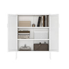 Manhattan Comfort - Amelia 31,5 po Buffet Moderne d’Appoint - Blanc-Garantie limitée du fabricant de 30 jours