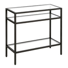 Hudson&Canal - Table d'appoint rectangulaire Sivil 61 cm (24 po) - Bronze noirci-Un design contemporain moderne pour votre salon, votre chambre et plus encore