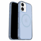 OtterBox - Étui Symmetry MagSafe avec Contrôle de la Caméra pour iPhone 17 - Argent Bleu-Les boutons tactiles offrent la même sensation que ceux de votre téléphone