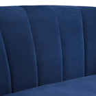 Modway - Prospect Chenal Touffé Performance Velvet Fauteuil - Marine-Assemblée requise