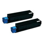 Okidata - 45807105 B412/432 Toner OEM - Rendement Standard - Noir - Paquet de 2-Manufacturier: Okidata