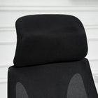 Vinsetto - Chaise de bureau de massage pivotante avec coussin lombaire, USB et appui-tête réglable-Port USB : alimentation pratique via adaptateur, téléphones, tablettes et appareils similaires