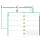 Cambridge - Agenda hebdomadaire/mensuel 2027 - 8 ½ po H x 6 po l - Glimmer - petit - bilingue-12 mois de planification hebdomadaire/mensuelle