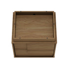 Manhattan Comfort - Table de nuit moderne Horizon 21,7" - Érable-Garantie limitée du fabricant de 30 jours