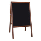 Flipside - Chevalet de présentation teinté avec tableau noir blanc effaçable à sec/tableau noir - 107 x 61 cm-Marqueurs effaçables à sec pour une écriture et un effacement nets.