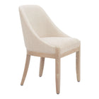 Zuo - Calmo Chaise de salle à manger - Beige-Aucun assemblage requis
