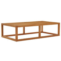Modway - Newbury Terrasse extérieure Bois de teck de qualité supérieure A Table basse - Naturel-Table basse extérieure en teck