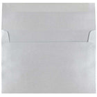 JAM Paper Enveloppes d'invitation métalliques A8 - 5,5 x 8,125 po - Stardream Silver - paquet de 25-Taille : A8 (5,5 x 8,125 pouces)