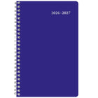Staples - Agenda scolaire hebdomadaire/mensuel 2026-2027 - 8 1/2 po H x 5 1/2 po l - Noir - bilingue-Couverture en polypropylène offerte en 2 couleurs : noir et bleu (choix de couleur non disponible en ligne)