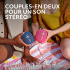 Ultimate Ears - WONDERBOOM 4 enceinte Bluetooth portable et étanche, Noir-Les pièces en plastique de l'enceinte Bluetooth sans fil WONDERBOOM 4 contiennent au moins 31 % de plastique recyclé post-consommation en poids