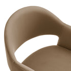 Modway - Talia 41 pouces Cuir végane Tabouret de bar - Taupe-8