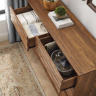 Modway - Vespera 6 tiroirs Commode, Noyer-Jambes effilées
