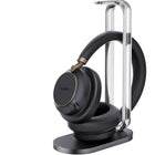 Yealink - Casque BH76 Plus compatible Teams - Casque pour téléphone et ordinateur - Certifié Microsoft Teams  - Noir-Nombre de microphones : 5, Écran acoustique : Oui