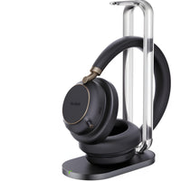 Yealink - Casque BH76 Plus compatible Teams - Casque pour téléphone et ordinateur - Certifié Microsoft Teams  - Noir-Nombre de microphones : 5, Écran acoustique : Oui