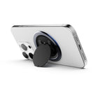 OhSnap - Snap 4 Luxe Support/Prise Extensible Pour Téléphone Cellulaire, Bleu Minuit-Aussi mince qu'une pièce de monnaie