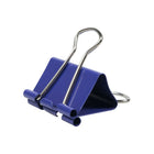JAM Paper - Pinces à reliure colourées - taille moyenne - 32 mm (1 1/4 po) - pinces à reliure violettes - paquet de 15-La forte adhérence des pinces à reliure maintient les piles de papier en vrac solidement fixées ensemble, sans risque de glissement ou de chute.