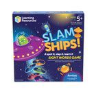 Learning Resources - Jeu de mots visuels Slam Ships!-Faites claquer vos navires et récupérez des cartes de mots visuels lors de jeux d'apprentissage pour jusqu'à 4 joueurs !