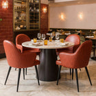 Zuo - Silloth Chaise de salle à manger - Brun-Supporte jusqu'à 250 lb