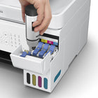 Epson - Imprimante multifonction sans cartouche EcoTank ET-4800 à réservoirs d’encre géants (Remis à neuf)-Impression sans tracas — réserve d’encre allant jusqu’à deux ans comprise dans l’emballage — et avec chaque jeu de bouteilles d’encre de rechange — donc moins de désagréments dus au manque d’encre