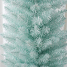 HOMCOM - Sapin de Noël artificiel fin - sapin de Noël crayon - bleu dégradé-Couleur : bleu dégradé 