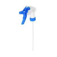 Globe Commercial - Pulvérisateur à gâchette - Tube de 9,25 po - Bleu-Transport sans gâchis avec gâchette étanche à 3 doigts