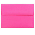JAM Paper - Enveloppes d'invitation colorées A6 - 4,75 x 6,5 - rose ultra fuchsia - Paquet de 50-Nos enveloppes sont fabriquées à partir de 30 % de papier recyclé de 24 lb et comportent une fermeture en gomme à rabat droit avec une finition lisse