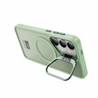 Blu Element - Coque Chromatic Kick Compatible MagSafe Galaxy S25 - Vert Clair-Résistant aux impacts