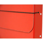 JAM Paper - Étui de transport pour dossiers épais avec bande élastique - 10 x 1 1/4 x 13 1/4 - Rouge-Un excellent portfolio professionnel à utiliser à la maison, en classe, au bureau ou en déplacement