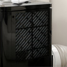 HOMCOM climatiseur portable 8000 BTU pour pièce jusqu’à 344 pi² - noir-Filtre amovible et lavable pour un air pur 