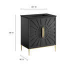 Modway - Awaken 30" Vanette de salle de bain - Noir noir-9