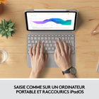 Étui clavier Logitech Combo Touch iPad Pro 11 pouces (1re, 2e, 3e, 4e générations - 2018, 2020, 2021, 2022)- Clavier rétroéclairé amovible - Sand-Protection devant, derrière et dans les coins : une coque durable protège l'avant, l'arrière et les coins de votre iPad Pro, le maintenant en place en toute sécurité, quoi que vous fassiez