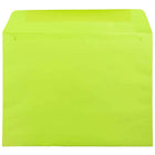 JAM Paper - Enveloppes livret lisses Brite Hue, 9 x 12 po, vert lime éclatant, 1000 par paquet-Taille : 9 x 12 po