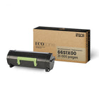 Ecotone - Lexmark 66S1X00 Cartouche de toner MICR - Très haut rendement - Noir-Couleur: Noir