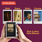 Appareil instantané hybride Instax mini Evo-Écran ACL couleur de 3 po à matrice de points d'une résolution d'environ 460 000 pixels