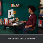 Logitech - Souris sans fil Signature M550 - Graphite-Connectez-vous comme vous le souhaitez : connectez cette souris d'ordinateur sans fil en un instant via le récepteur Bluetooth Low Energy ou Logi Bolt USB.