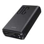 Kopplen - Batterie externe 30000 mAh 22,5 W à recharge rapide avec affichage numérique – Noire-Grande capacité (30000 mAh) : Sa grande capacité assure plusieurs recharges pour divers appareils, dont les téléphones intelligents, tablettes et consoles de jeu. Idéal pour ceux qui ont besoin d’une alimentation fiable pendant de longues périodes, comme en voyage ou lors de pannes de courant
