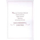 Mill Brook Studio - Cartes de souhaits Noël / Enveloppes - 5-3/8 po x 7-3/4 po - Le plus Merveilleux Temps de l'Année - Paquet de 18-Imprimées sur un papier de qualité non couché