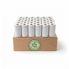 Eddie pis - Rouleau de papier thermique - 2-1/4 po x 42 pi - Paquet de 50 (Sans BPA)-Rouleaux de papier thermique - blanc
