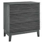 Modway - Render 3 tiroirs Coffre de célibataire, Charbon de bois-Coffre de célibataire du milieu du siècle