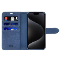 Blu Element - Étui Folio 2-in-1 pour iPhone 17 - Bleu Lazuli-Niveau de protection - 400 chutes à 10 pieds