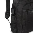 Samsonite - Classic NXT Sac à Dos Mince avec RFID, 14,1 po - Noir-Revêtement résistant à l’eau