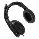 Adesso - Xtream H5 Casque filaire stéréo - Noir-Câble durable de 1,8 m (6 pieds) avec prise audio 3,5 mm pour une connectivité polyvalente