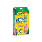 Marqueurs lavables Super pointes Crayola, ensemble de 50-Ces marqueurs polyvalents vous permettent de tracer des traits épais et fins sans avoir à utiliser des marqueurs différents