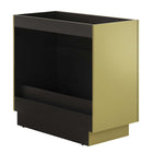 Modway - Quantum 36" Armoire de toilette de salle de bain (lavabo non inclus) - Or-MDF Construction