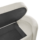 Modway - Nebula Boucle Rembourré Banc - Ivoire-7